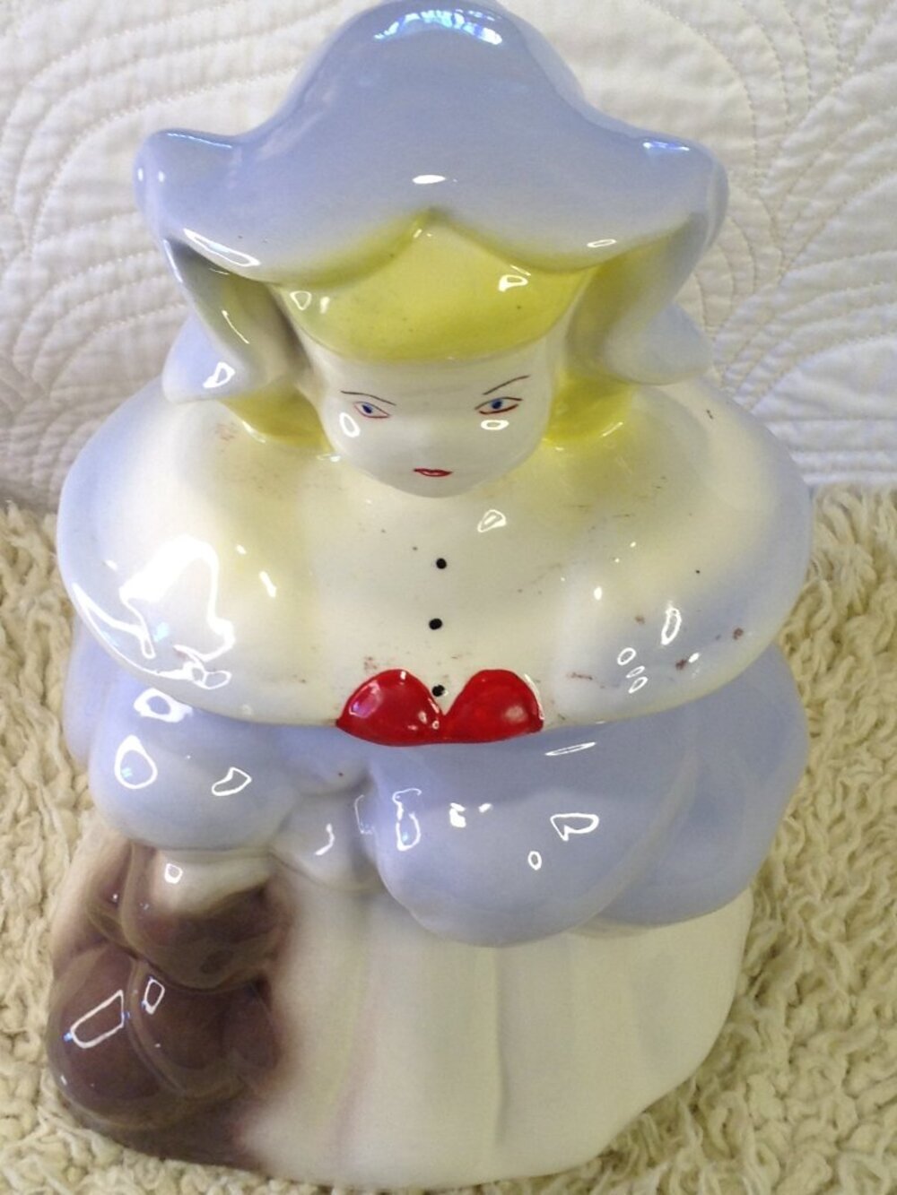 VTG McCoy-Style Goldilocks Cookie Jar Cabincore Nostalgic Grandma's Homemade